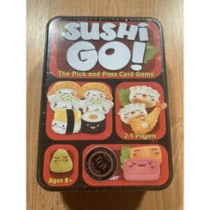 Sushi Go! The Pick and Pass Card Family Game 2-5 Players Quick Game NEW SEALED